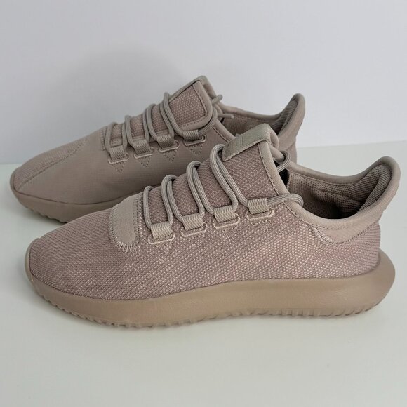 Adidas Tubular Shadow J Sneakers Size‎ 6 Tan - Picture 1 of 8